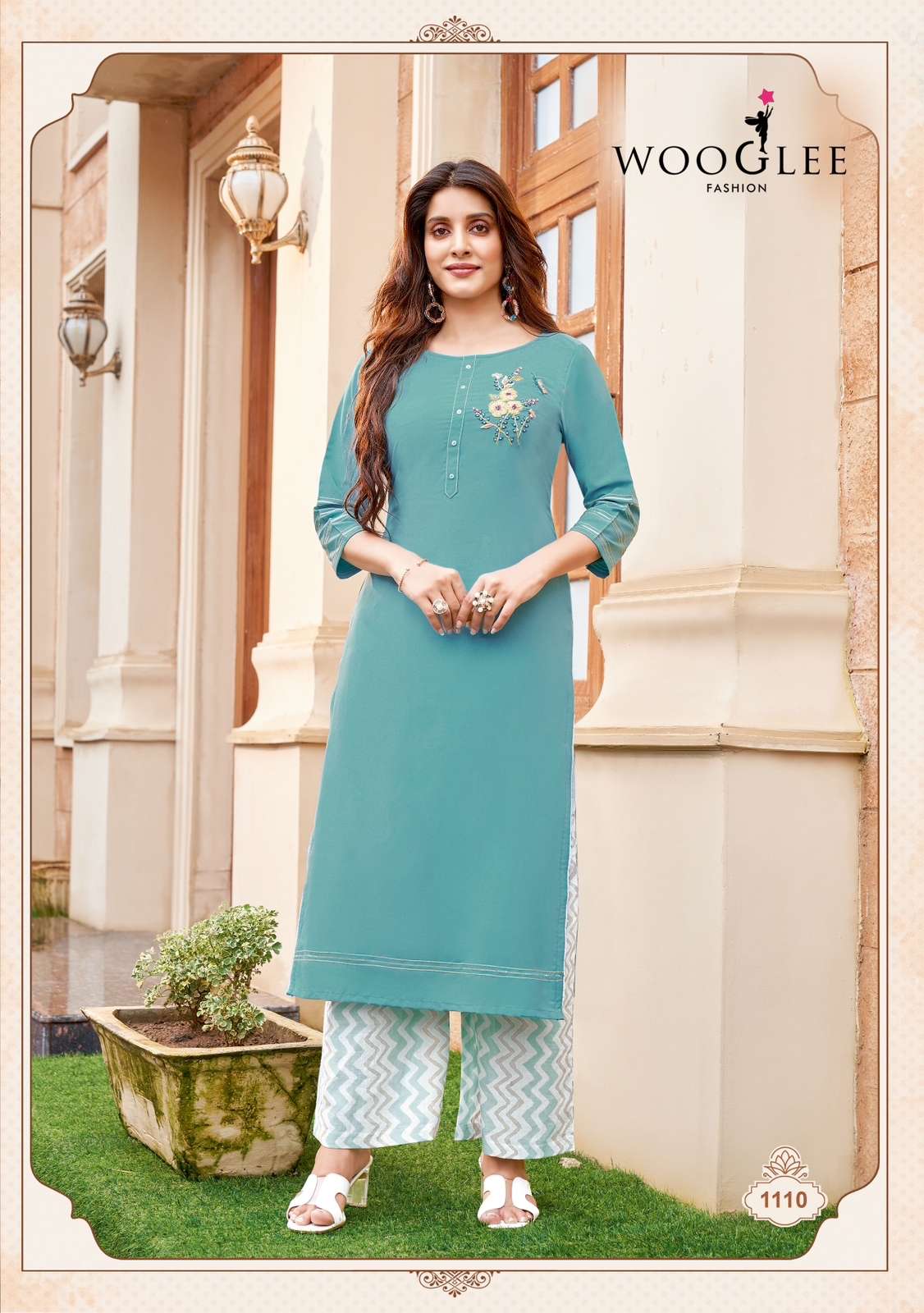 WOOGLEE CELEBRATION VOL 17 Kurti Wholesale catalog