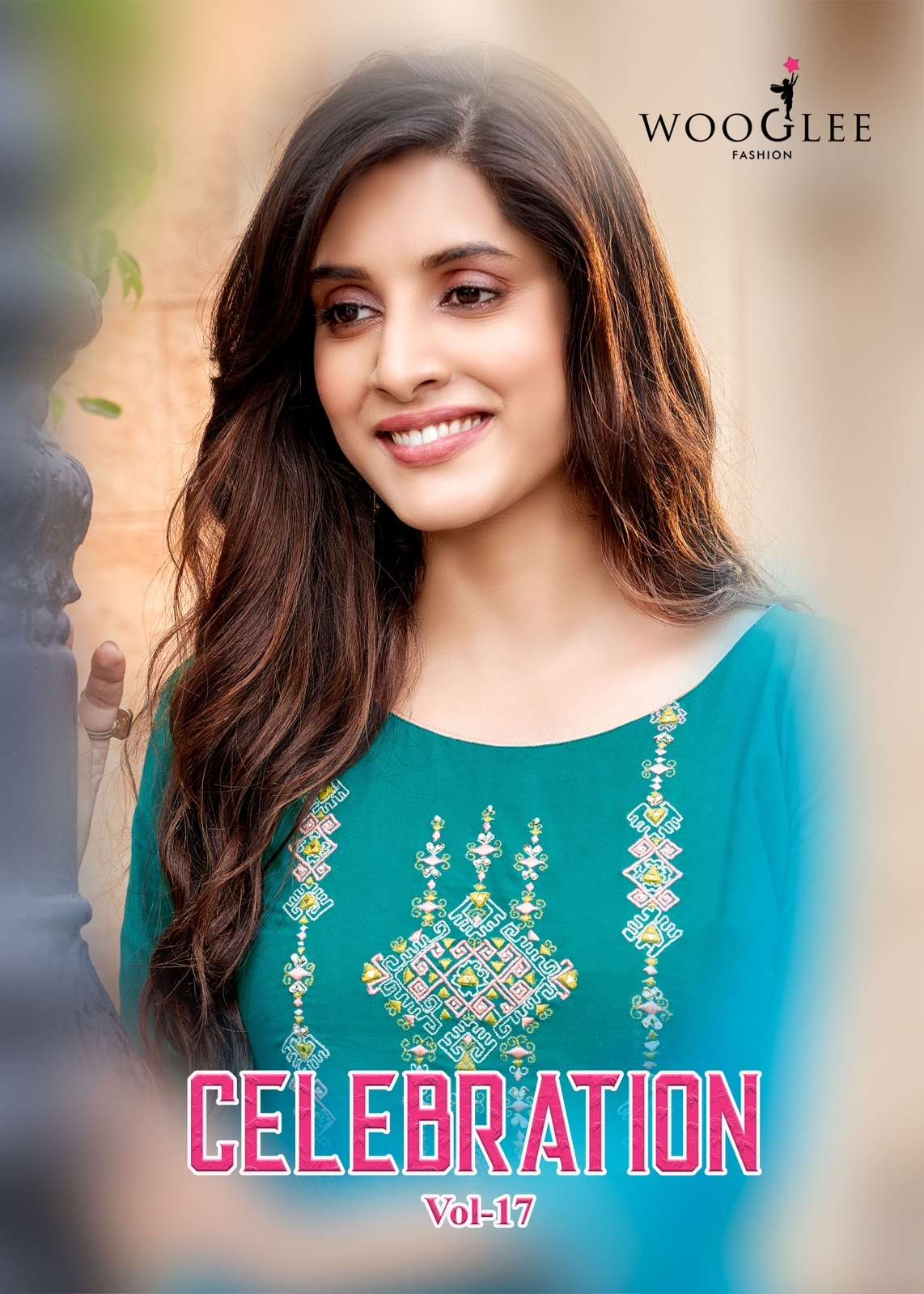 WOOGLEE CELEBRATION VOL 17 Kurti Wholesale catalog