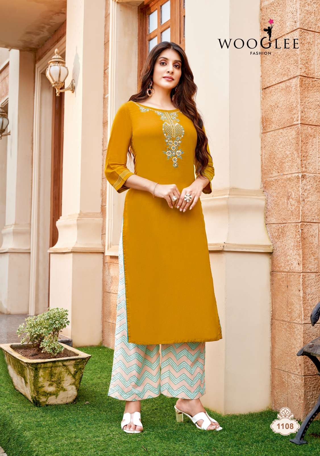 WOOGLEE CELEBRATION VOL 17 Kurti Wholesale catalog