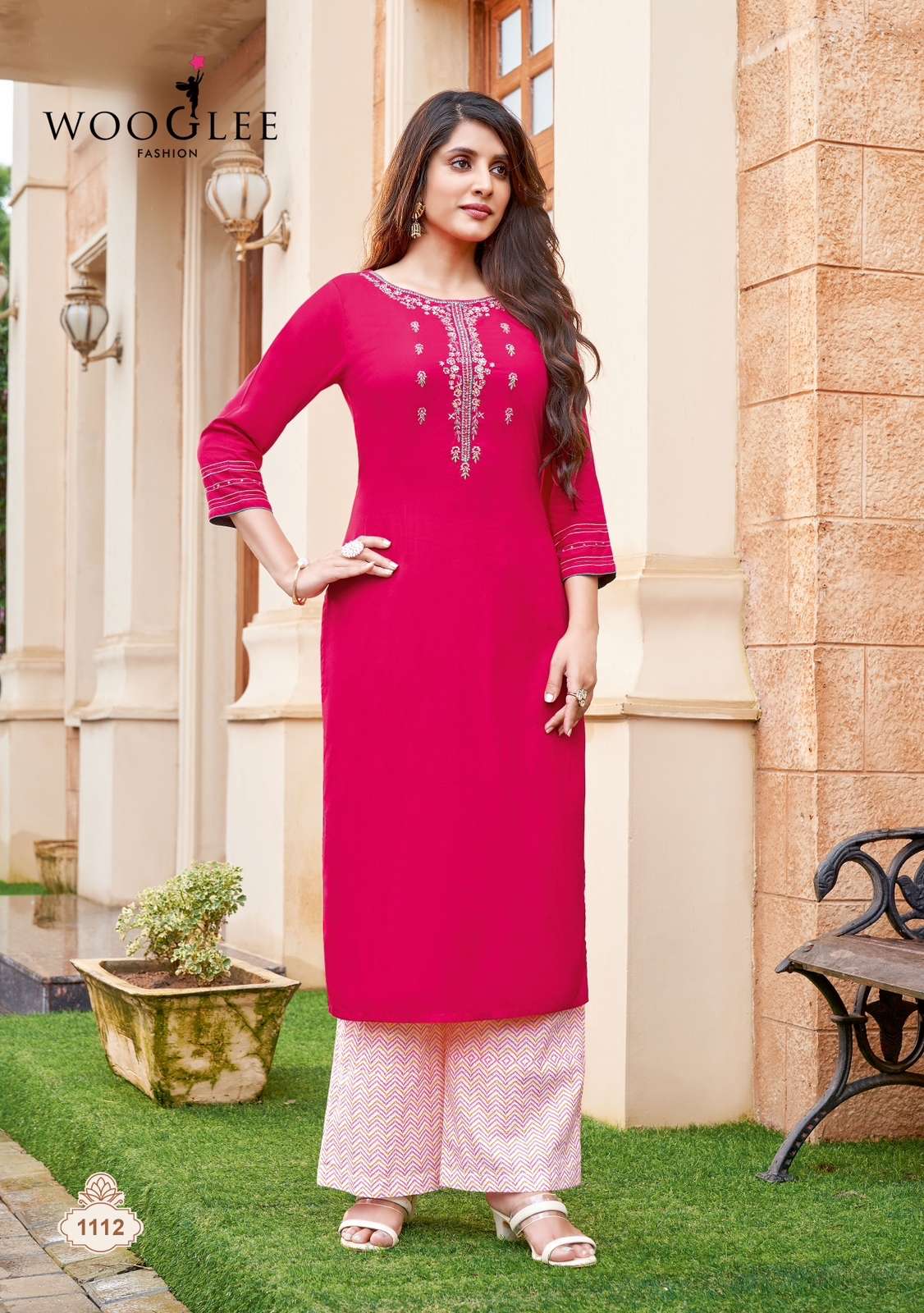 WOOGLEE CELEBRATION VOL 17 Kurti Wholesale catalog