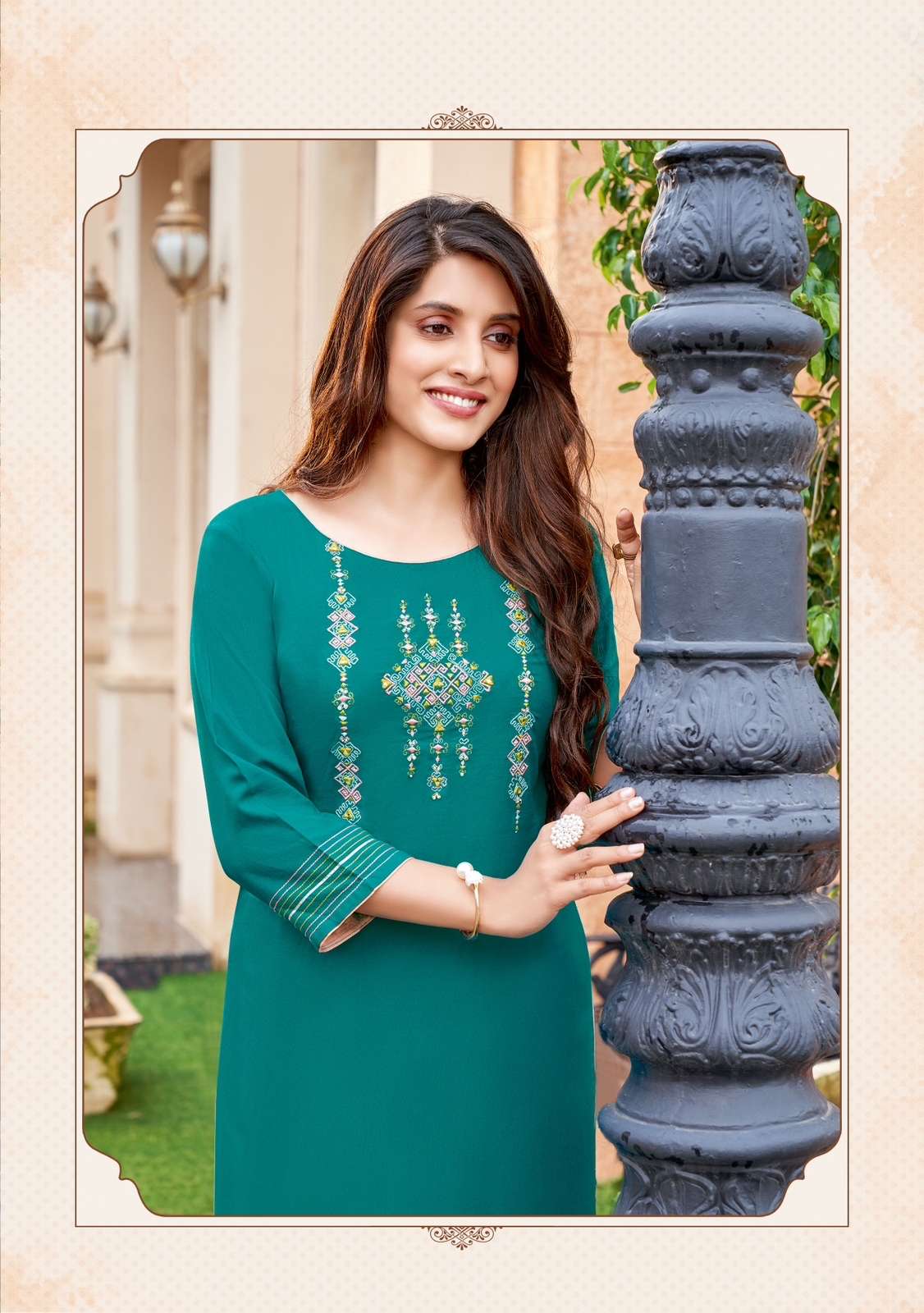 WOOGLEE CELEBRATION VOL 17 Kurti Wholesale catalog