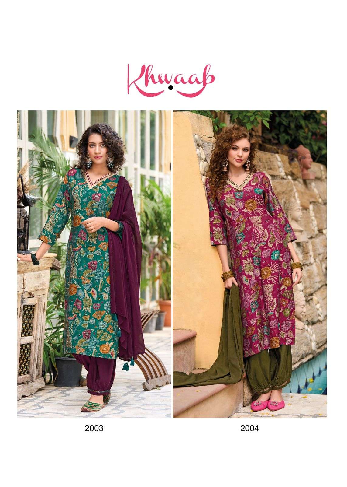 WOOGLEE KHWAAB Kurti Wholesale catalog