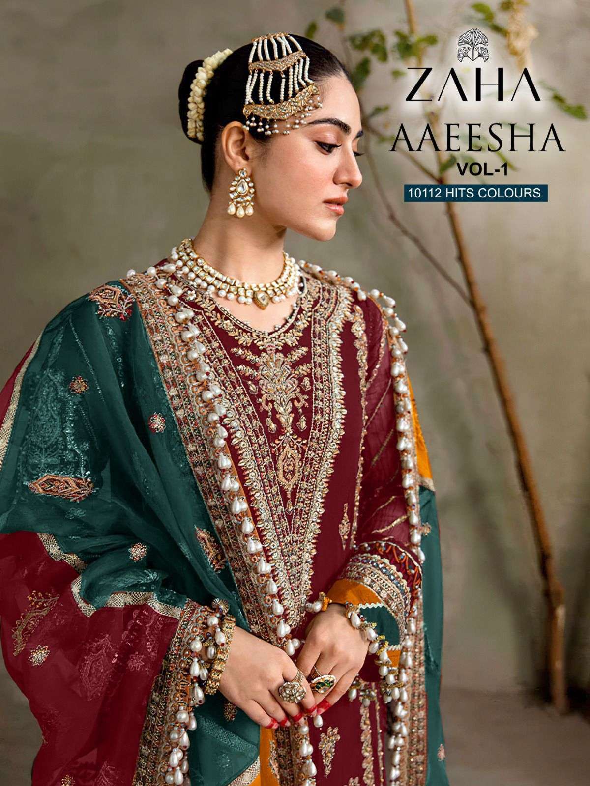 Zaha AAEESHA-VOL-1 Pakistani Salwar Suit Wholesale catalog