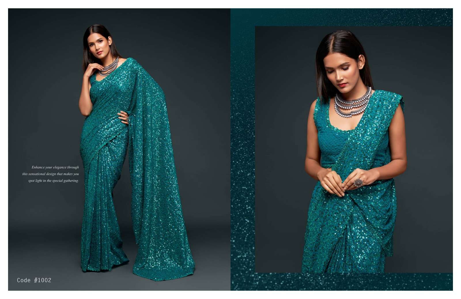 Zeel Zalak 1001 Georgette Designer Sarees Wholesale catalog