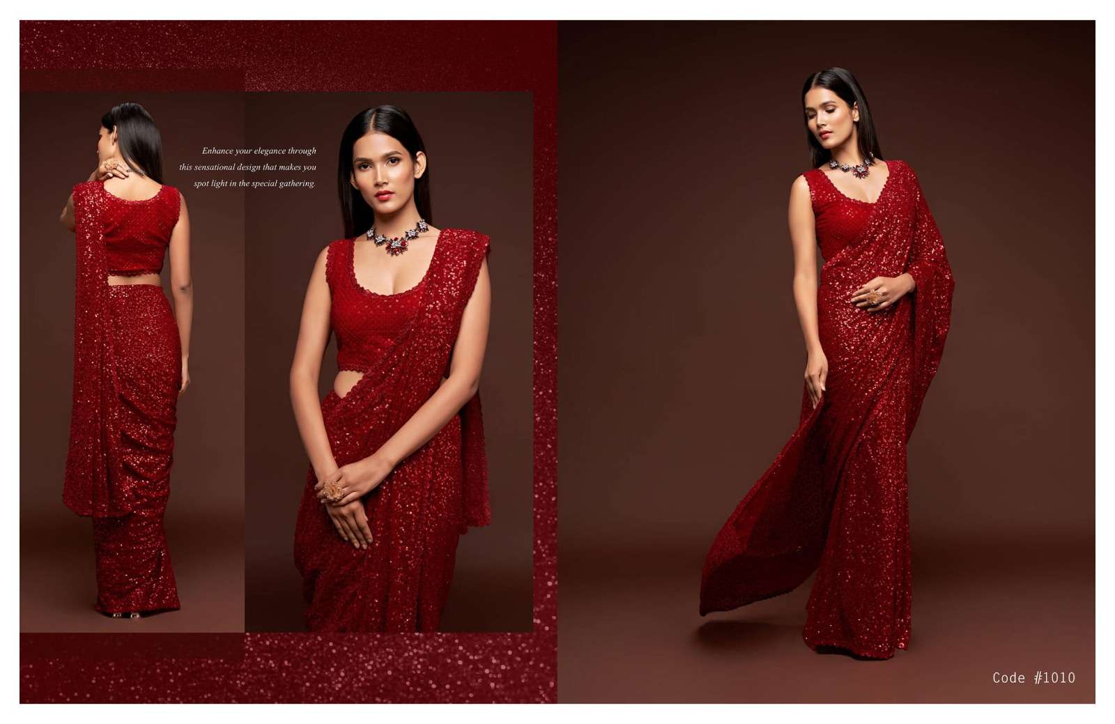 Zeel Zalak 1001 Georgette Designer Sarees Wholesale catalog