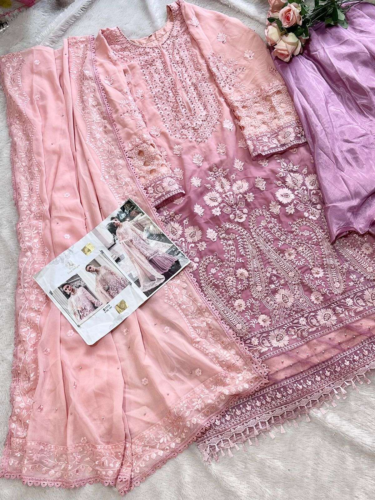Ziaaz 360 Georgette Pakistani Salwar Kameez Wholesale catalog