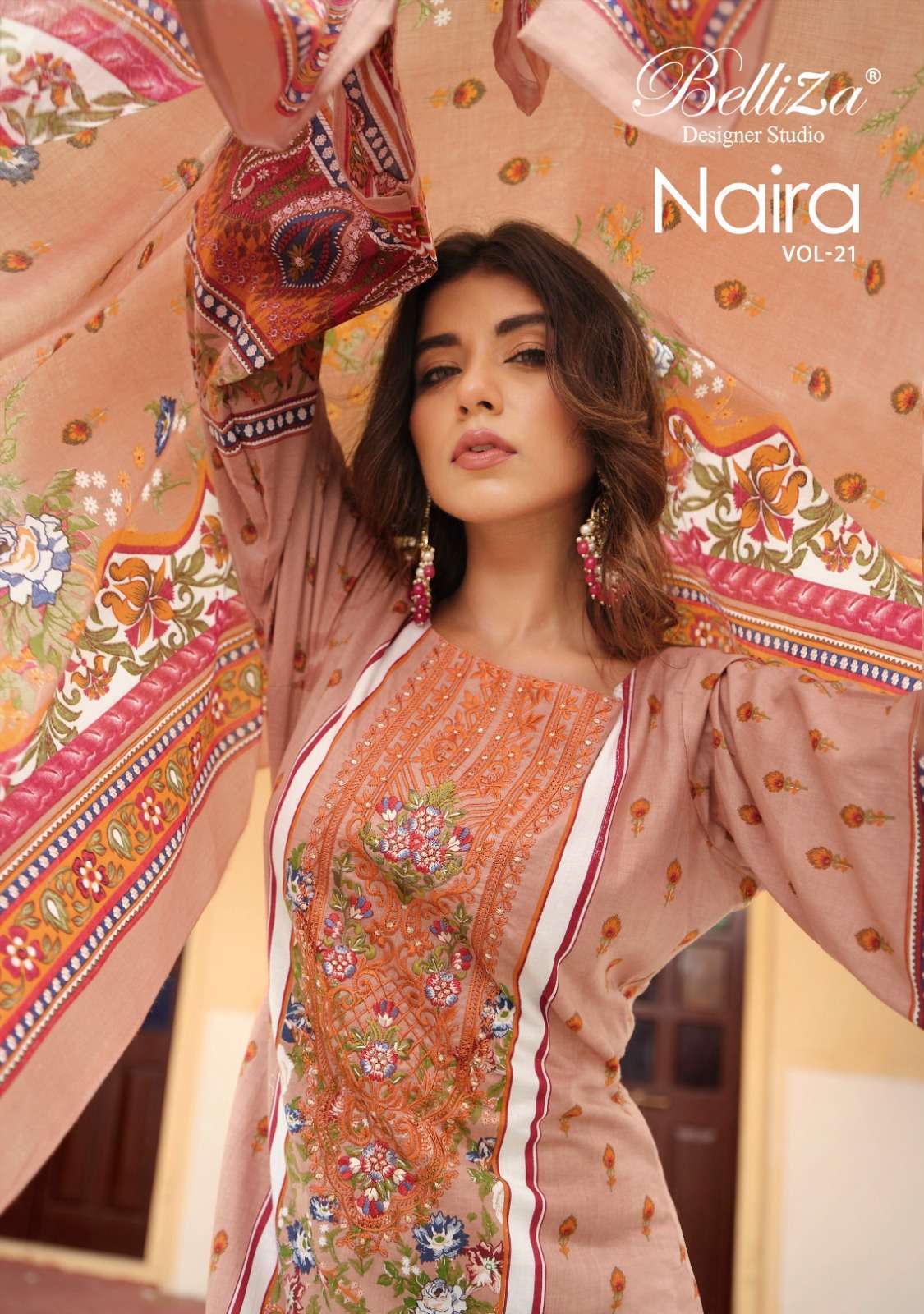 Zulfat Designer Suits Naira Vol 21 Salwar Suit Wholesale catalog