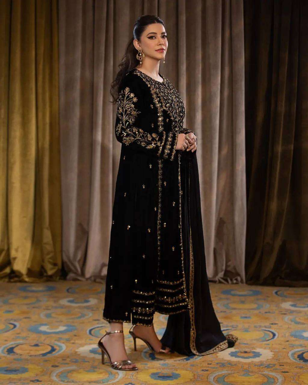 1151 Heavy Velevt Salwar Kameez Wholesale catalog