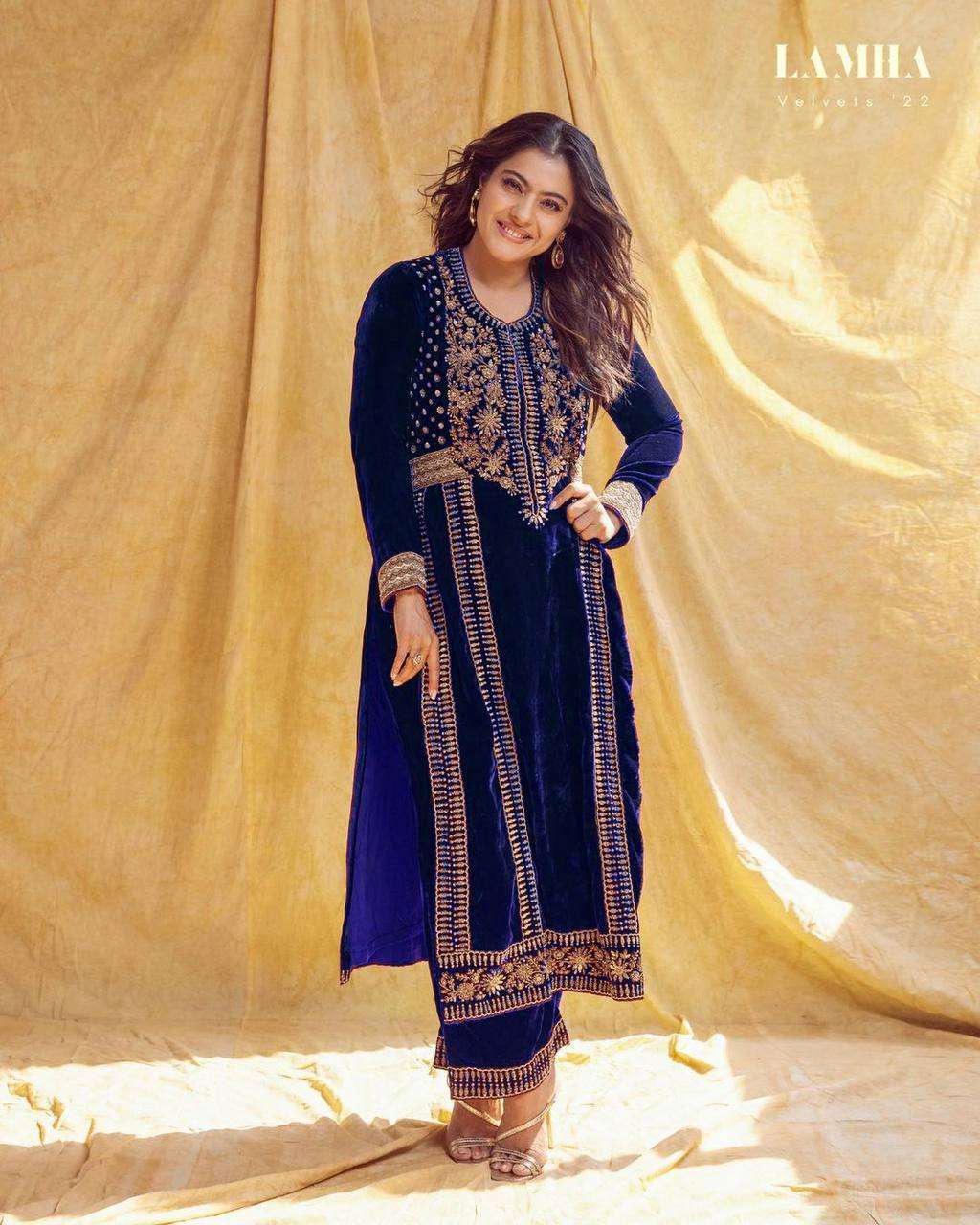 909 Heavy Velvet Zari Embroidered Salwar Kameez Wholesale catalog