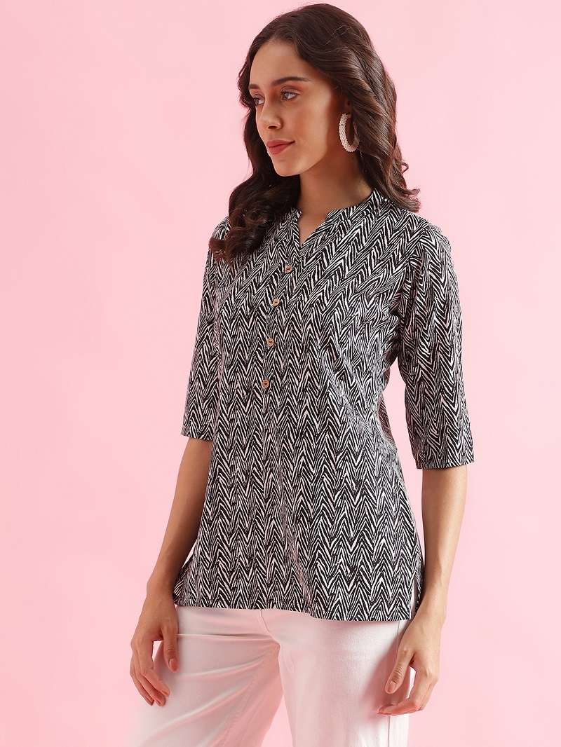 Aakruti Vol 61 Polyster Printed Tunic Top Kurti Wholesale catalog