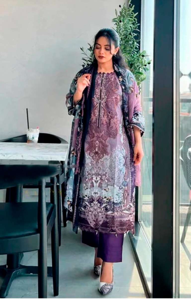 Aasha Harsha Vol 1 Cotton Dupatta Pakistani Suits Wholesale catalog