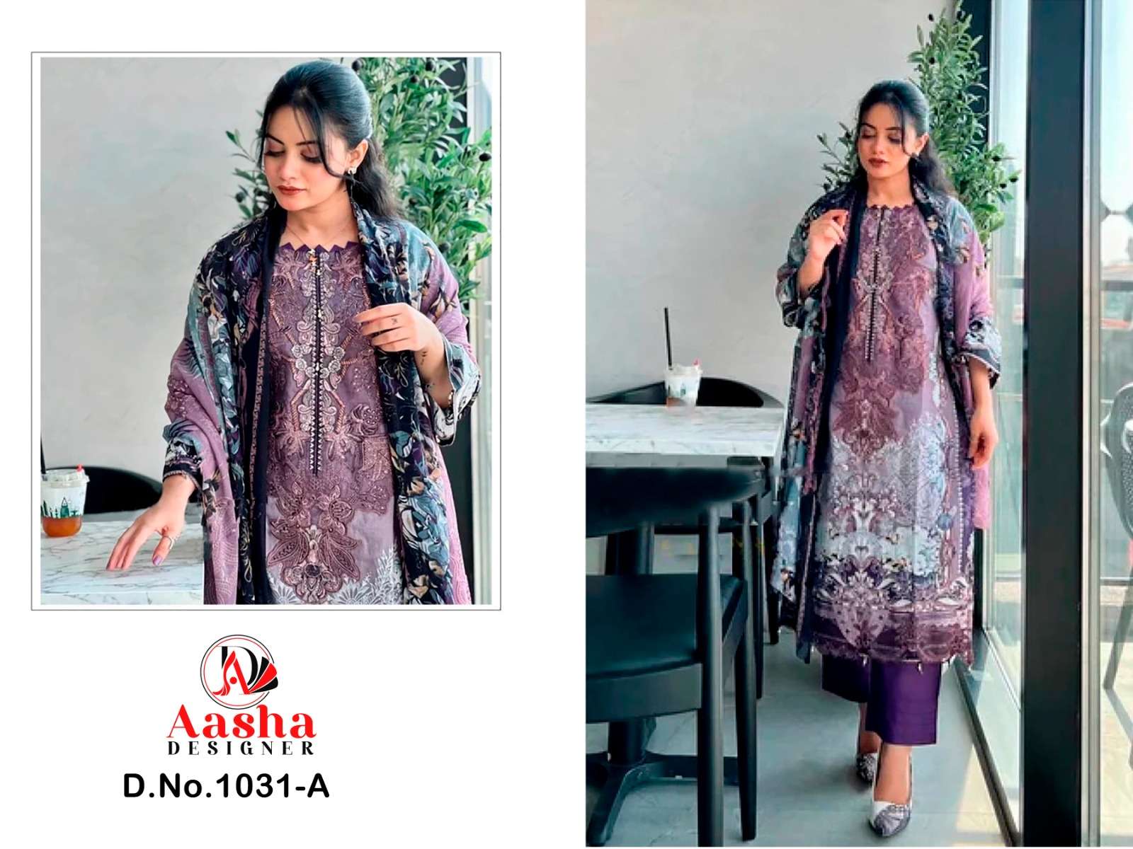 Aasha Harsha Vol 1 Cotton Dupatta Pakistani Suits Wholesale catalog