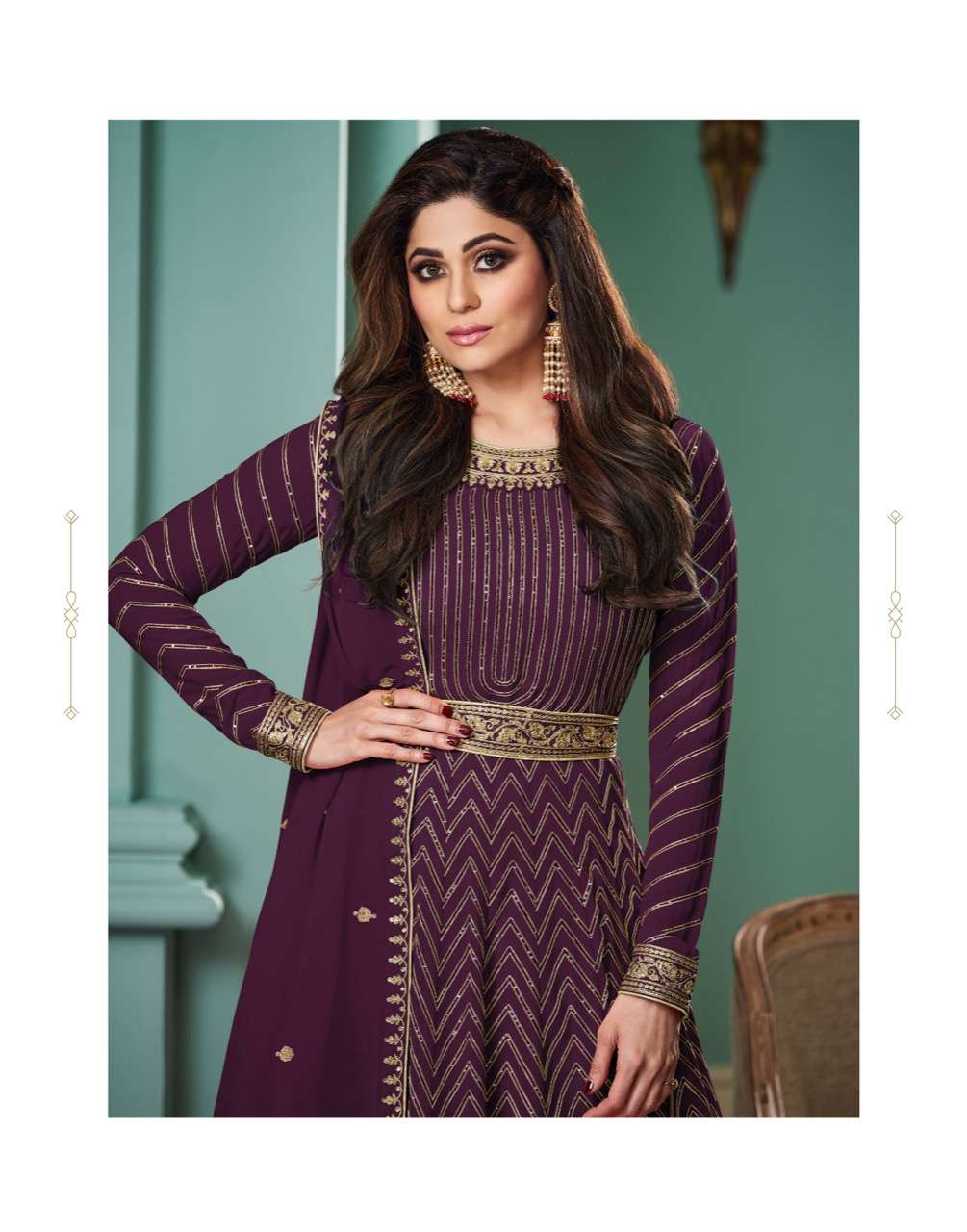 AASHIRWAD CREATION ALIZZA DIAMOND Salwar Kameez Wholesale catalog 