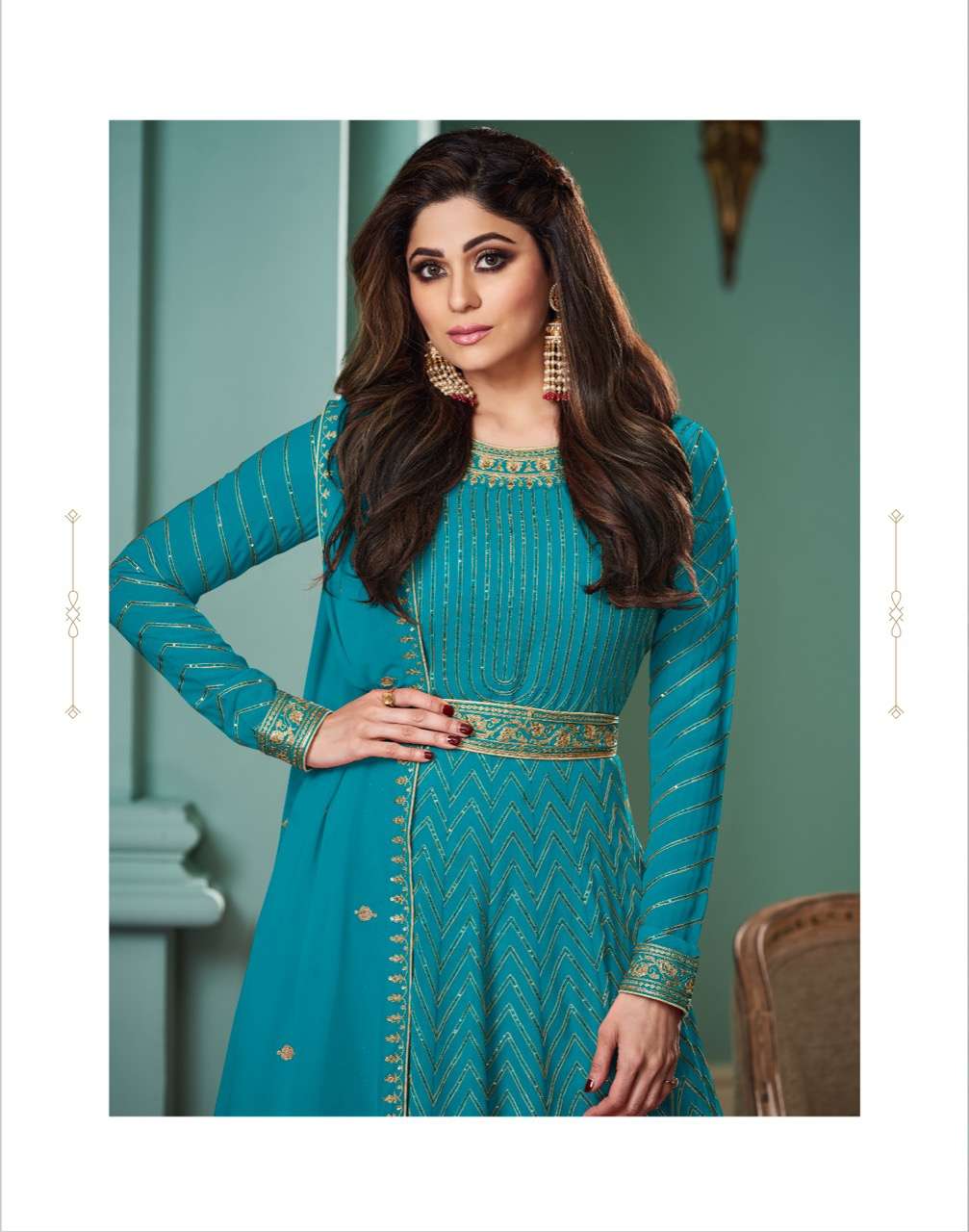 AASHIRWAD CREATION ALIZZA DIAMOND Salwar Kameez Wholesale catalog 