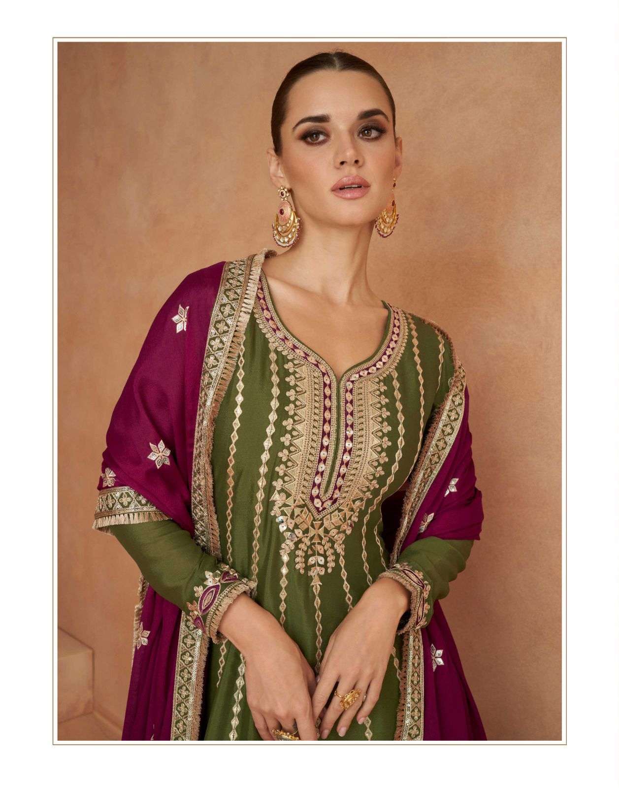 Aashirwad Gulkand Veeda Designer Salwar Kameez Wholesale catalog