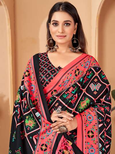 Aayaa Pashmina Vol 1 Winter Pashmina Saree Wholesale catalog