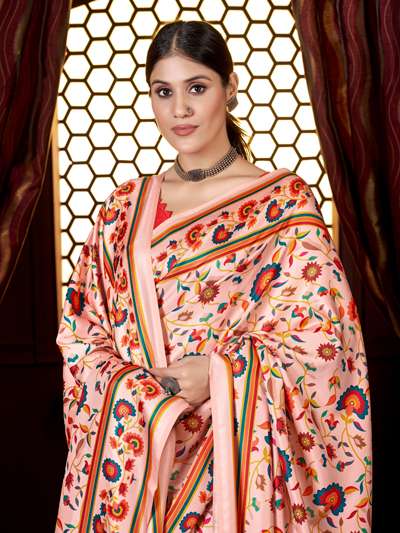 Aayaa Pashmina Vol 1 Winter Pashmina Saree Wholesale catalog