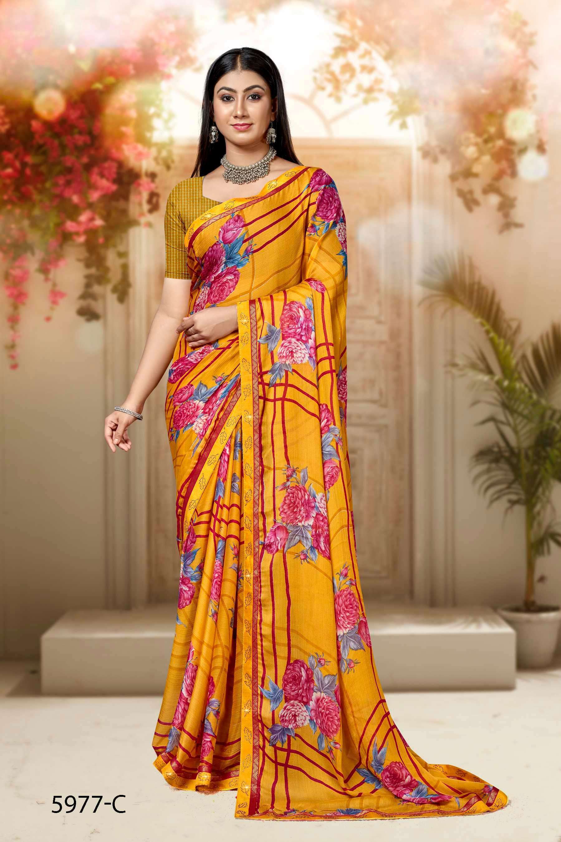 AJANTA SAREE CATALOG BY INDER SILK DESIGNER SAREE Wholesale catalog