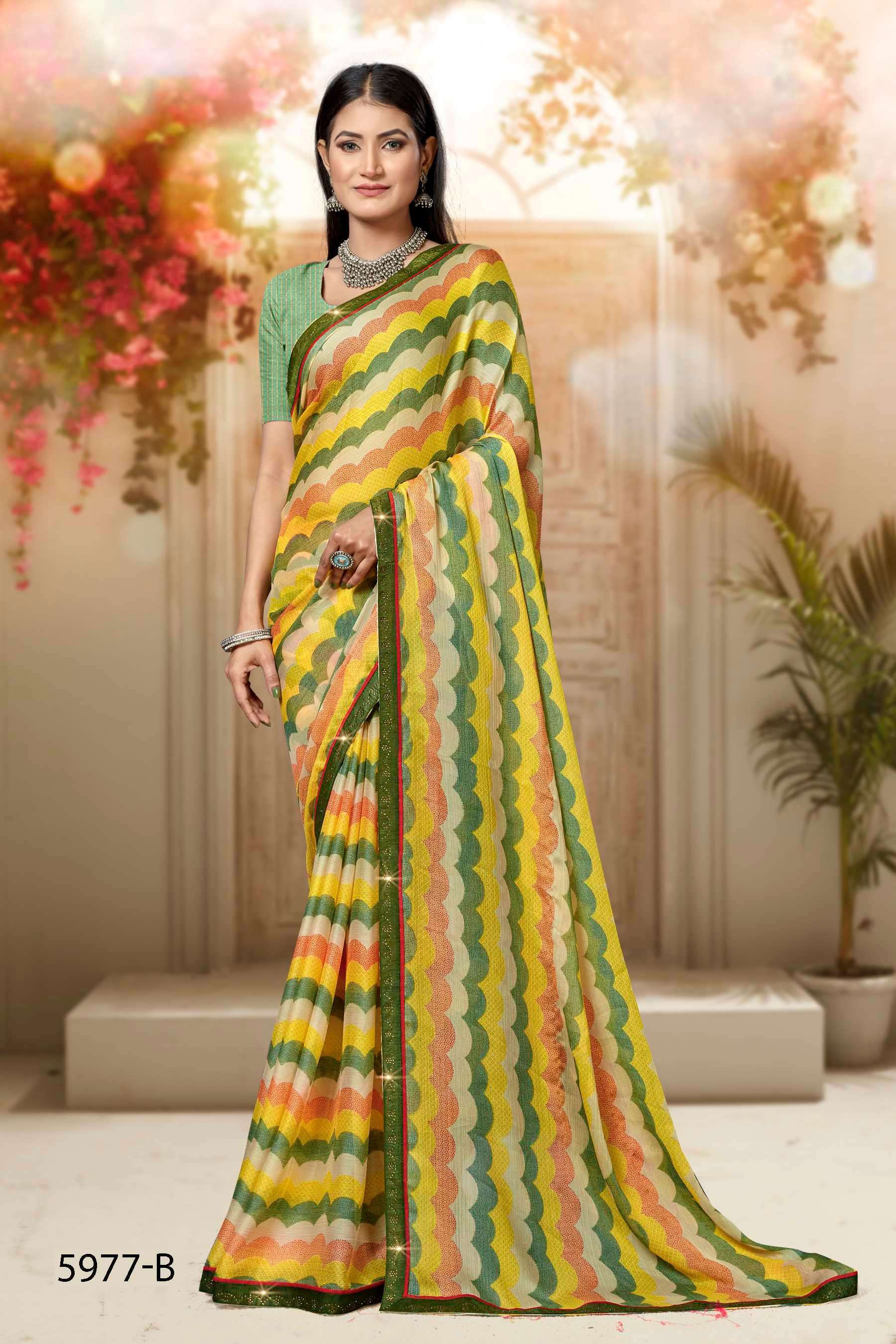 AJANTA SAREE CATALOG BY INDER SILK DESIGNER SAREE Wholesale catalog