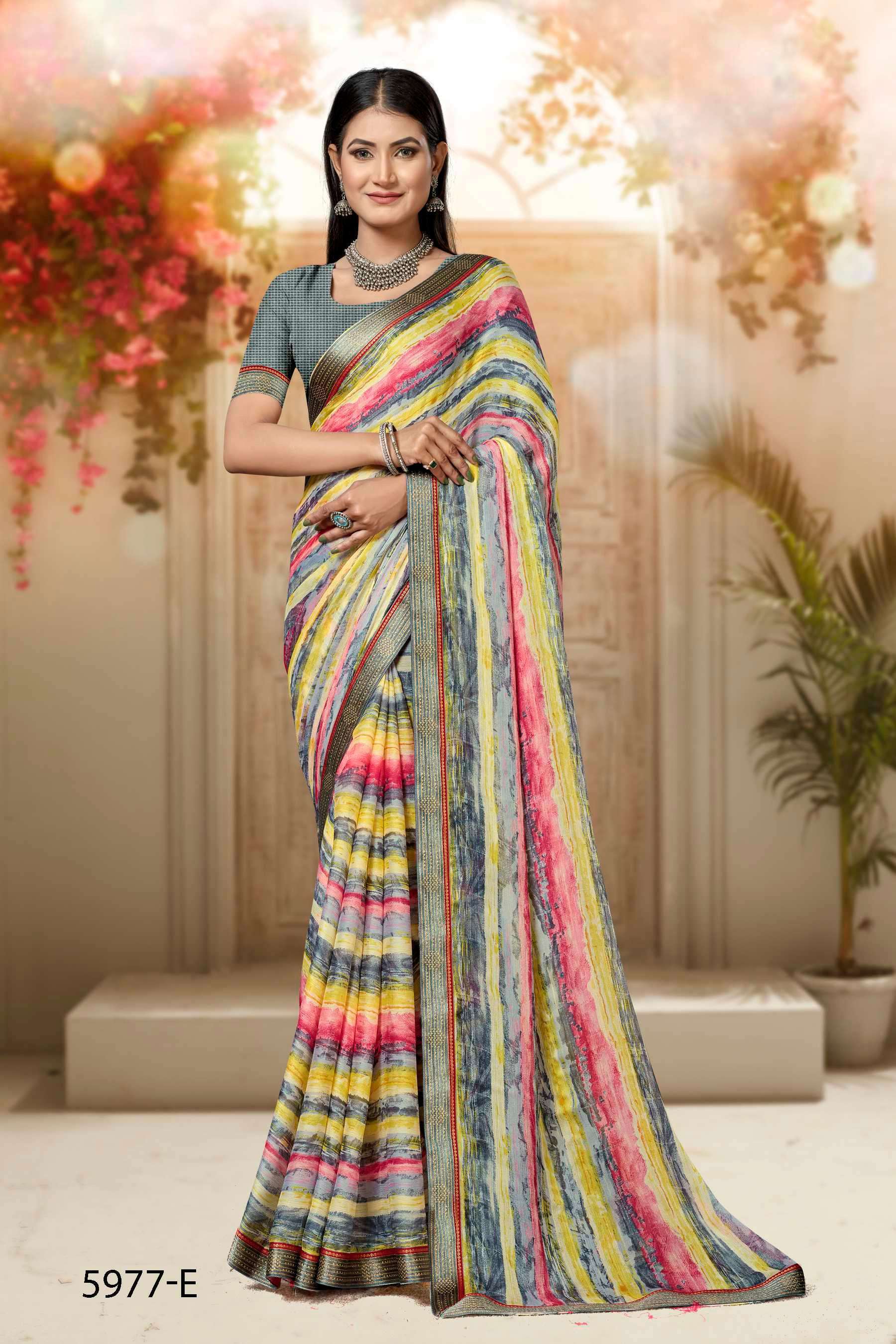 AJANTA SAREE CATALOG BY INDER SILK DESIGNER SAREE Wholesale catalog