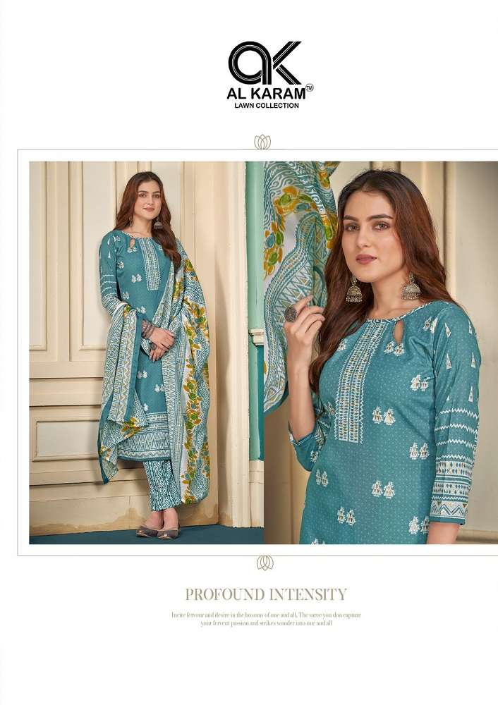 Al Karam Zulekha -Dress Material -Wholesale Catalog