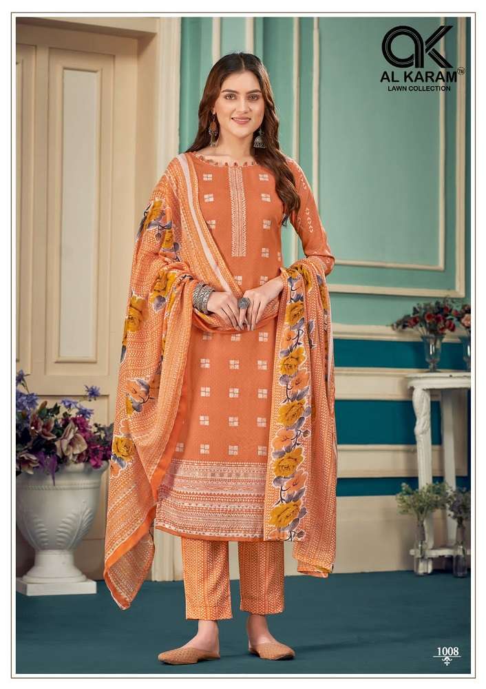Al Karam Zulekha -Dress Material -Wholesale Catalog