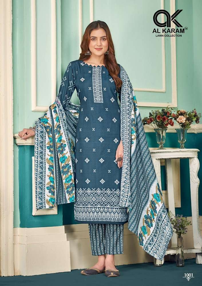 Al Karam Zulekha -Dress Material -Wholesale Catalog
