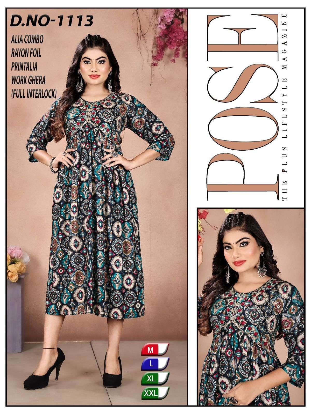 ALIA SERIES-1113.X  ALIA CUT Kurti Wholesale catalog