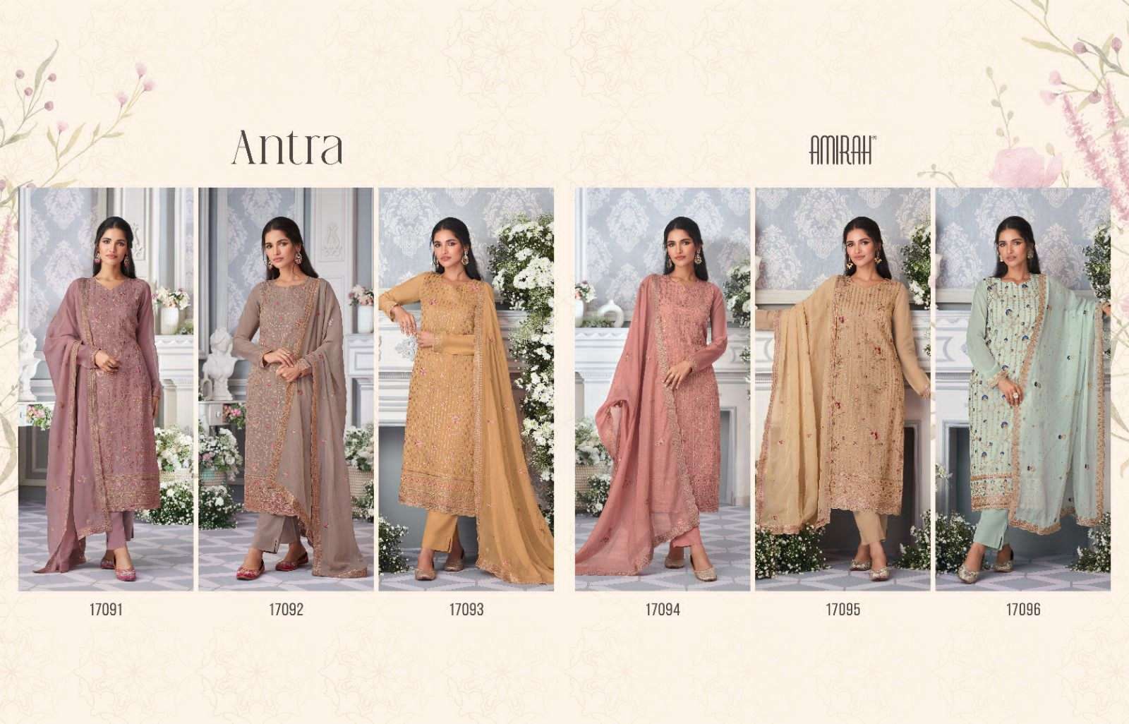AMIRAH ANTRA Salwar kameez Wholesale catalog