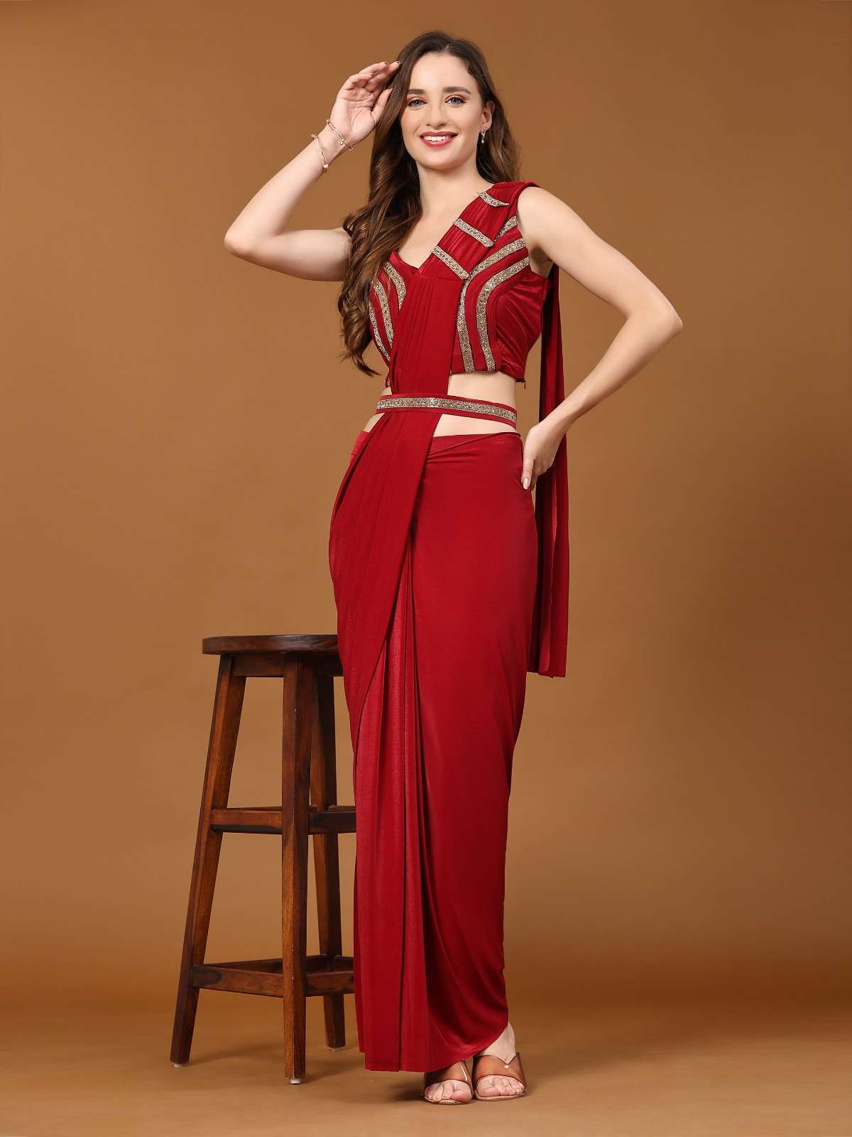 Amoha Trendz 101992 Ready To Wear Sarees Wholesale catalog