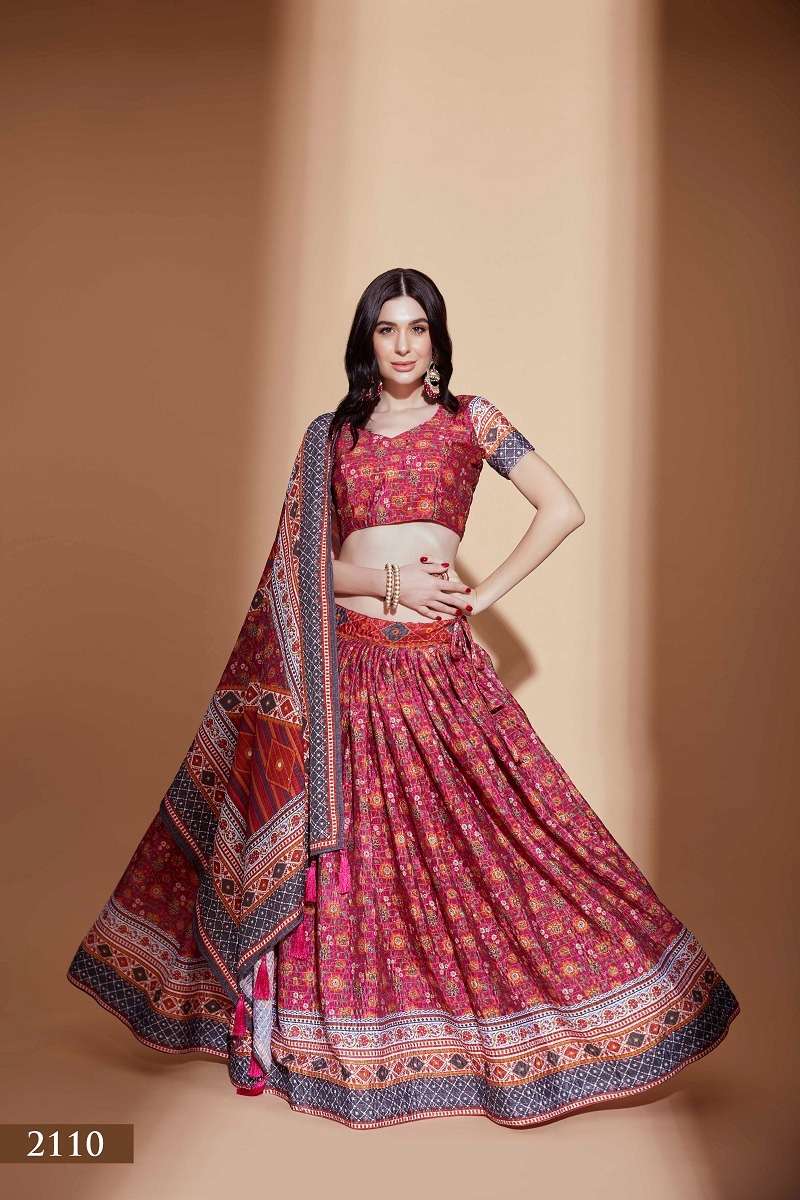 AMORA VOL – 1 RANI PINK CROCHET EMBROIDERED Lehenga Choli Wholesale catalog