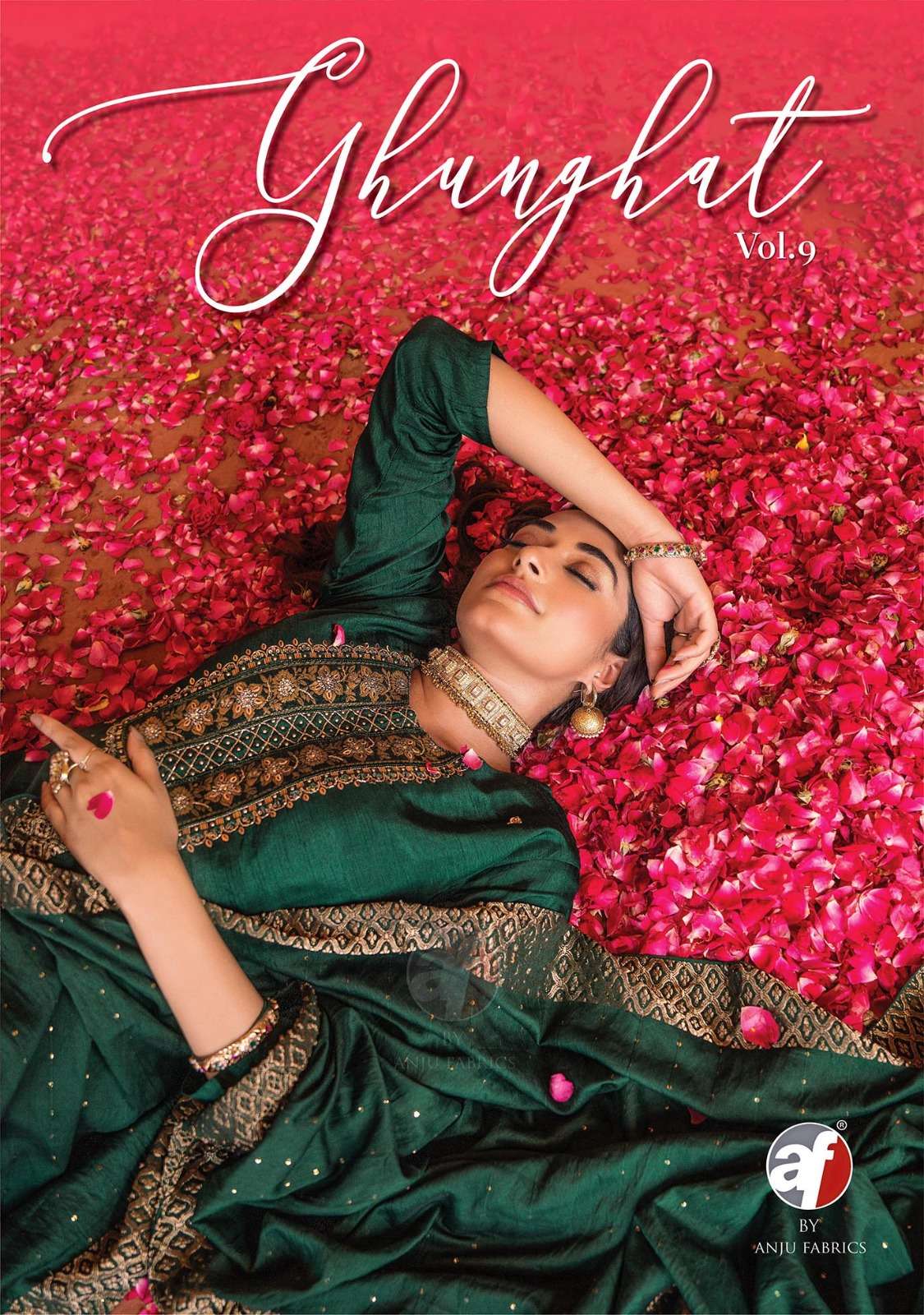 ANJU FABRICS Ghunghat vol -9 Kurti Wholesale catalog