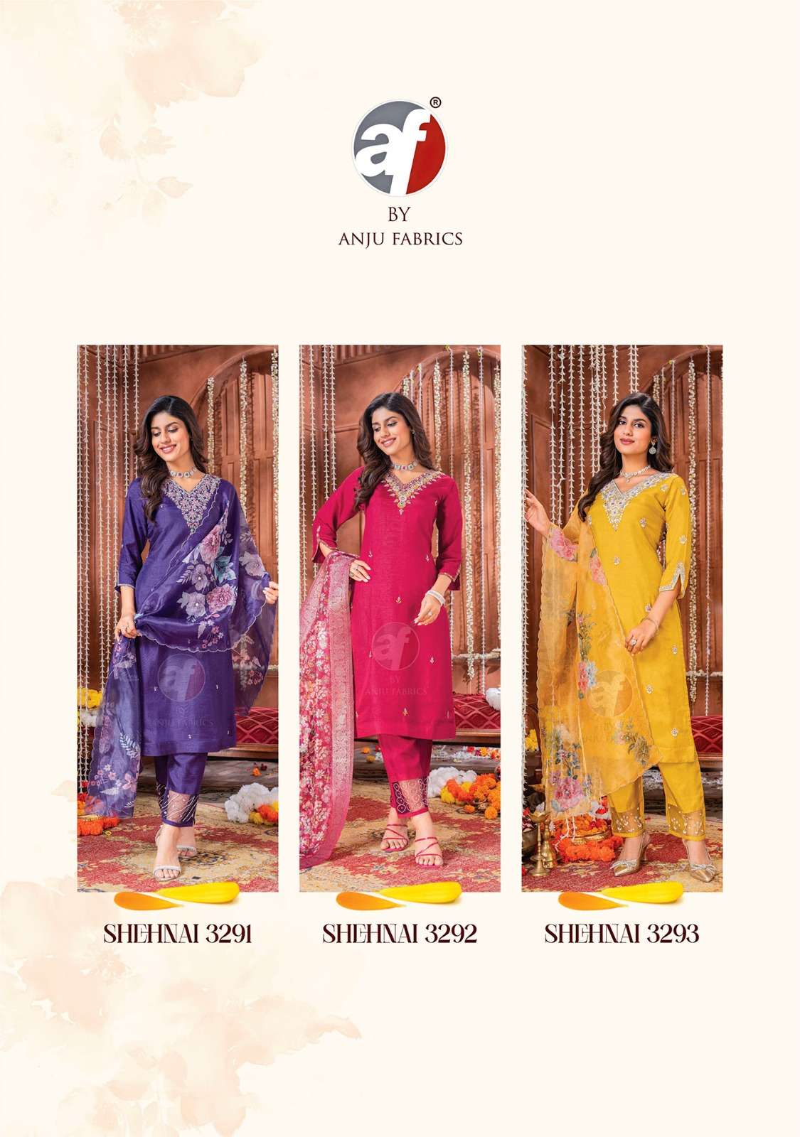 Anju Fabrics Shehnai vol -6 Kurti Wholesale catalog