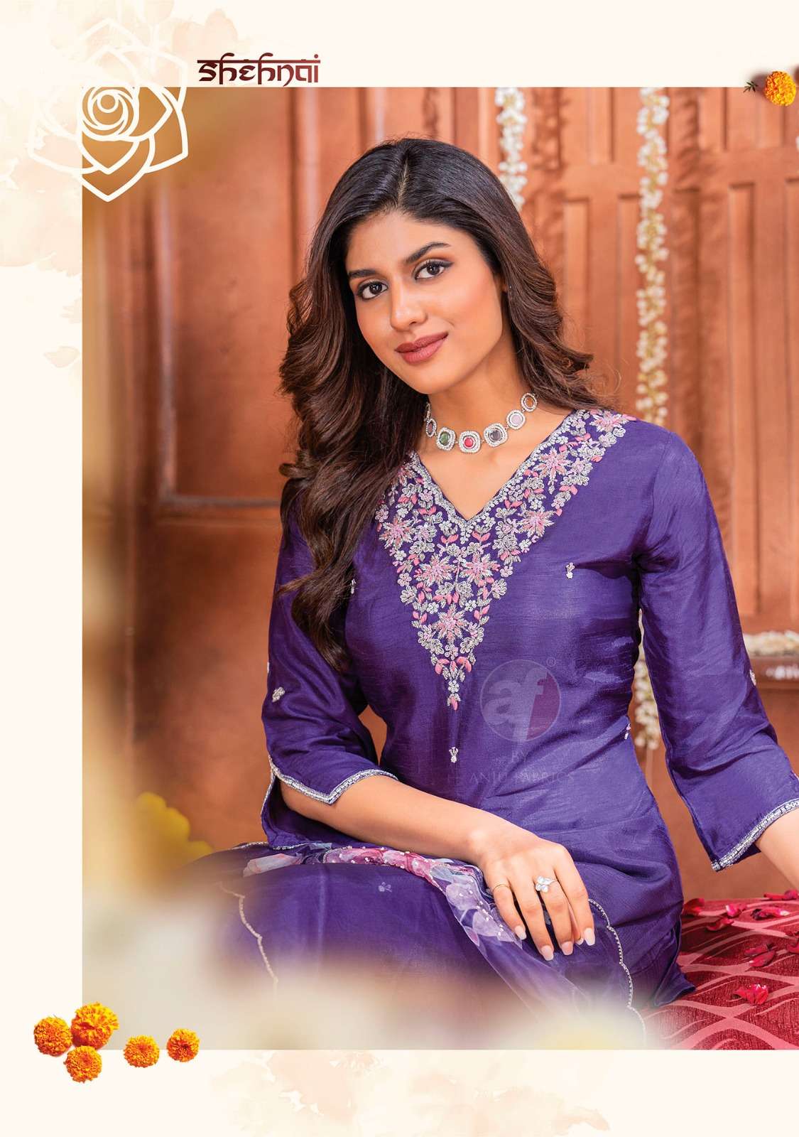 Anju Fabrics Shehnai vol -6 Kurti Wholesale catalog