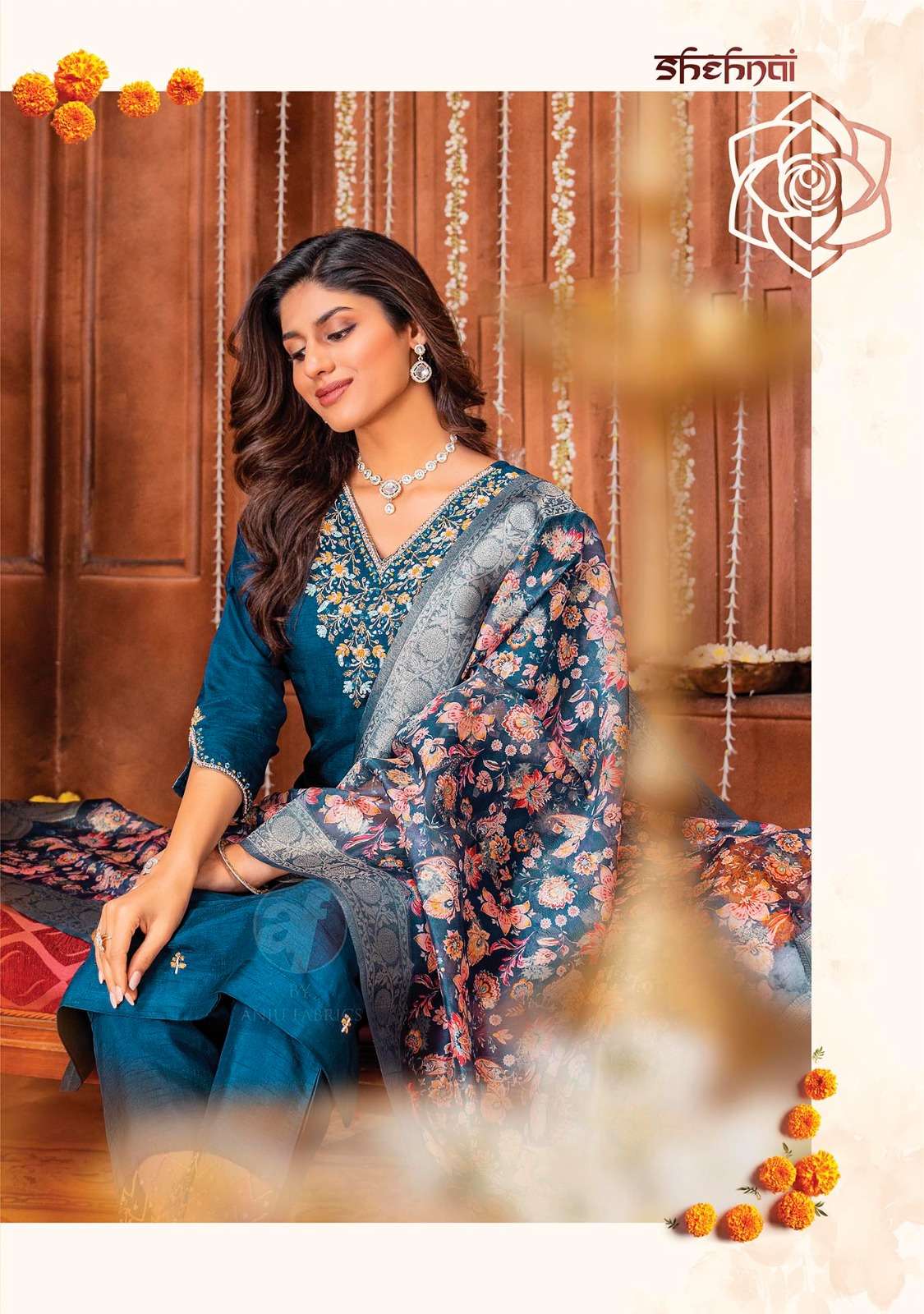 Anju Fabrics Shehnai vol -6 Kurti Wholesale catalog