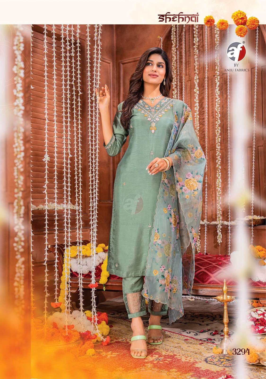 Anju Fabrics Shehnai vol -6 Kurti Wholesale catalog