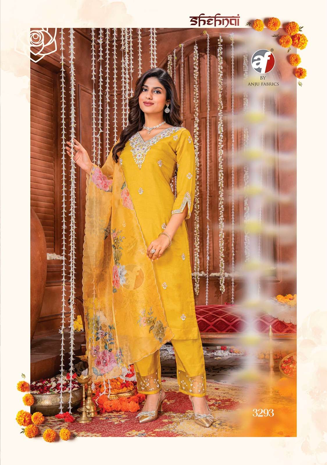 Anju Fabrics Shehnai vol -6 Kurti Wholesale catalog