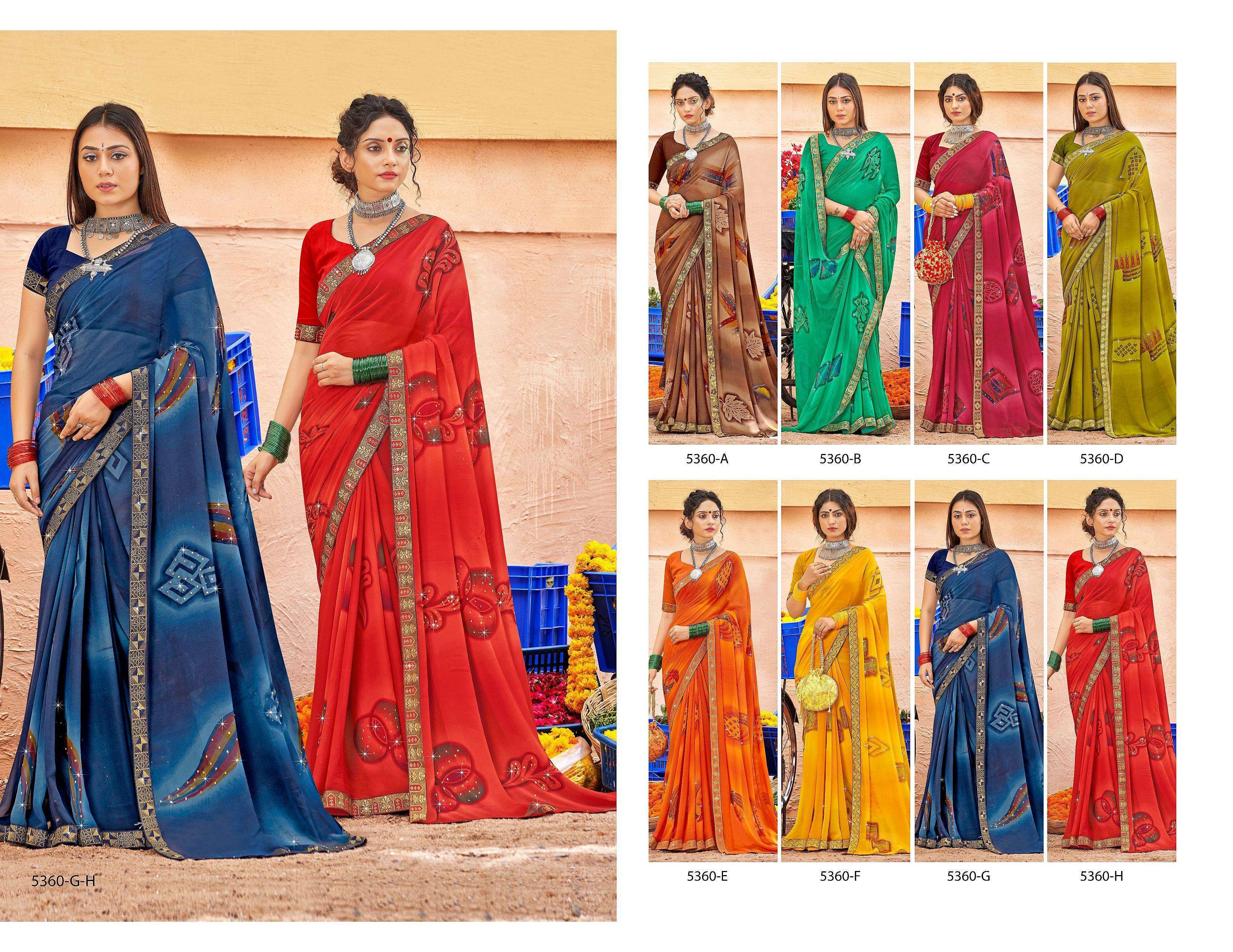 ATLANTA INDER SILK PRINT SAREE Wholesale catalog