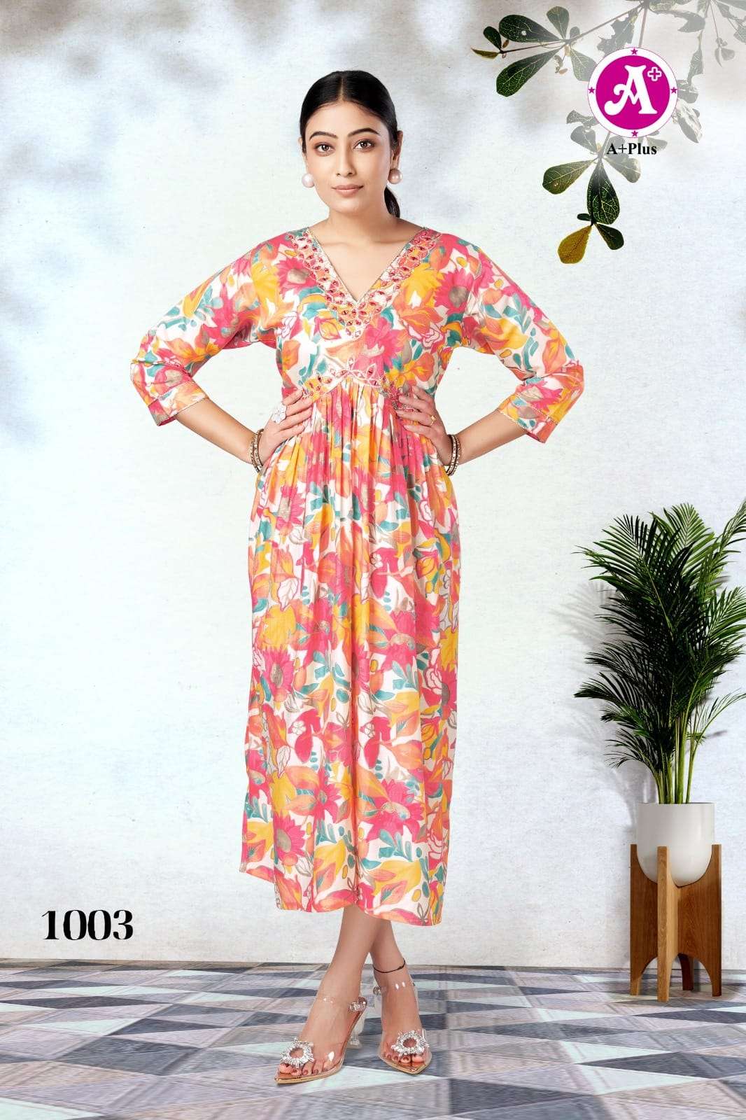 Ayush Fashion AKSHARA Aliya Cut Kurti Wholesale catalog