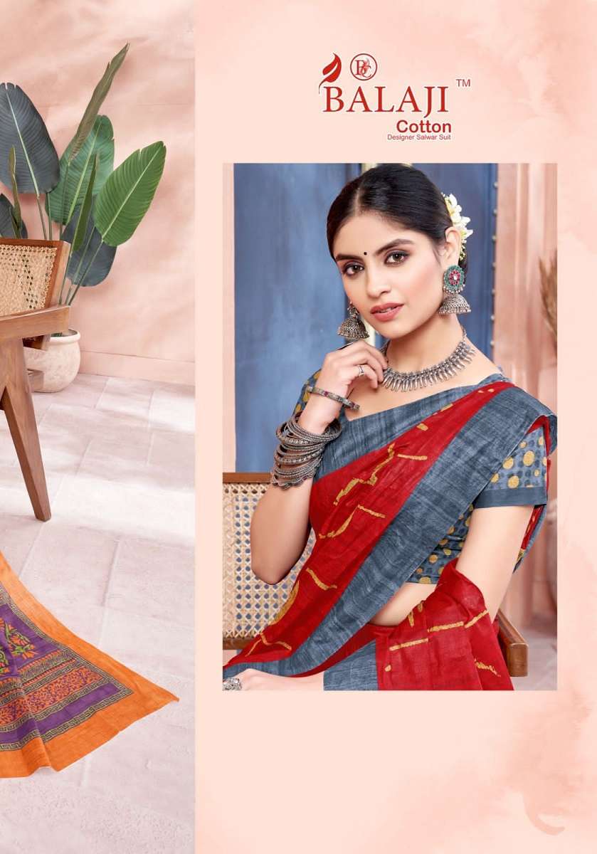 Balaji Leelavathi Vol -12 – Cotton Saree -Wholesale Catalog