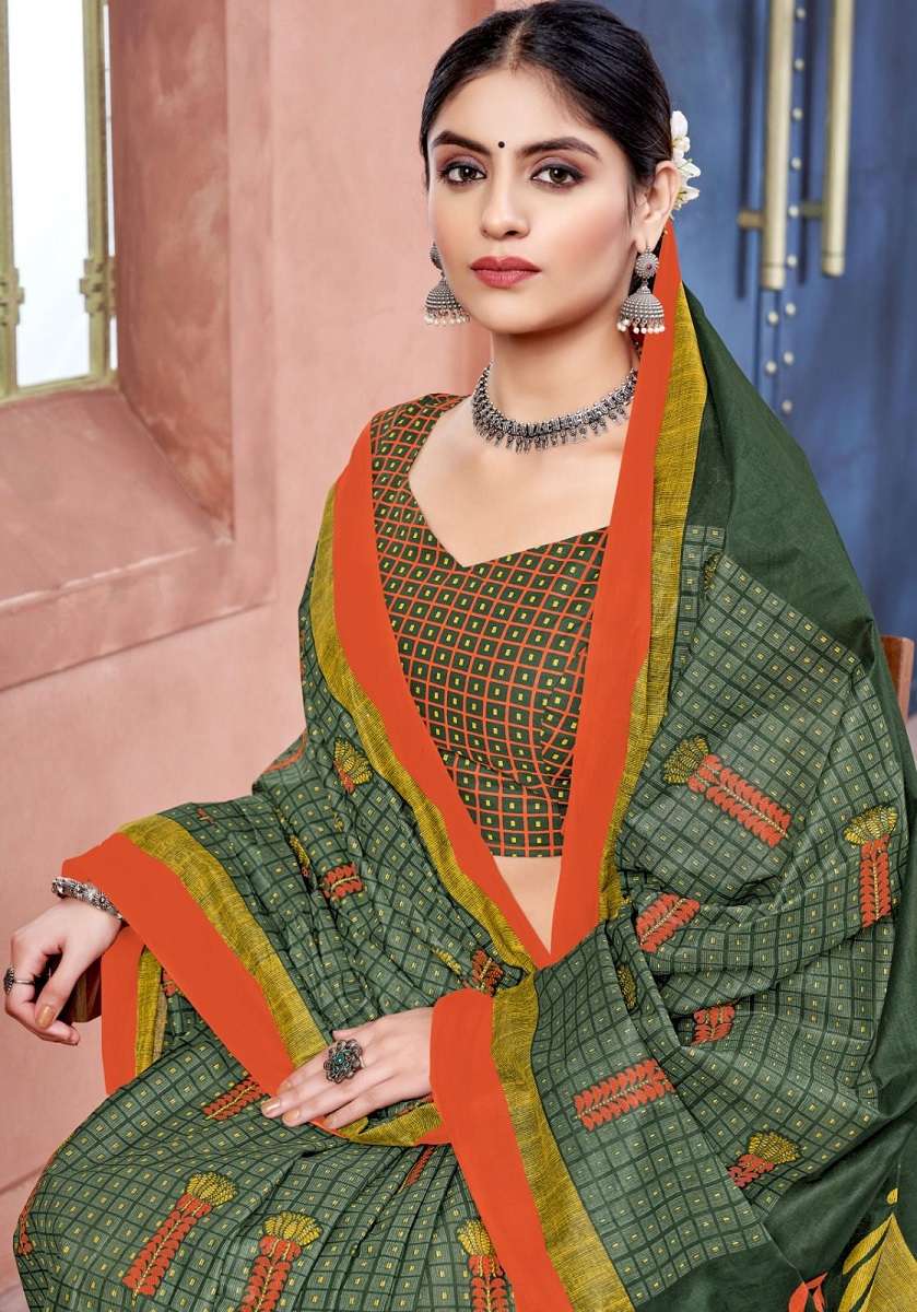 Balaji Leelavathi Vol -12 – Cotton Saree -Wholesale Catalog