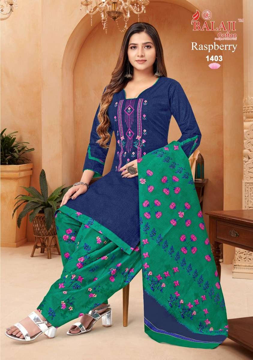 Balaji Rasberry Vol-14 -Dress Material -Wholesale Catalog