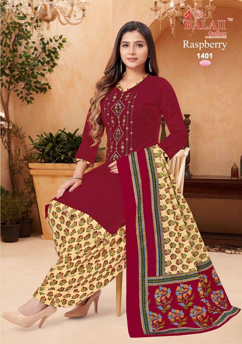 Balaji Rasberry Vol-14 -Dress Material -Wholesale Catalog