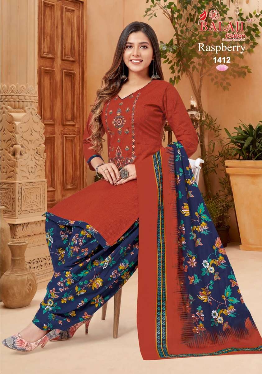 Balaji Rasberry Vol-14 -Dress Material -Wholesale Catalog