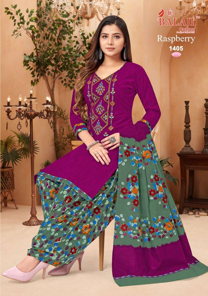 Balaji Rasberry Vol-14 -Dress Material -Wholesale Catalog
