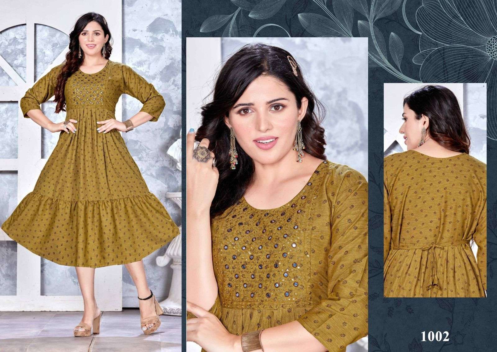  Beauty Fab & Fabulous Rayon Kurti Wholesale catalog