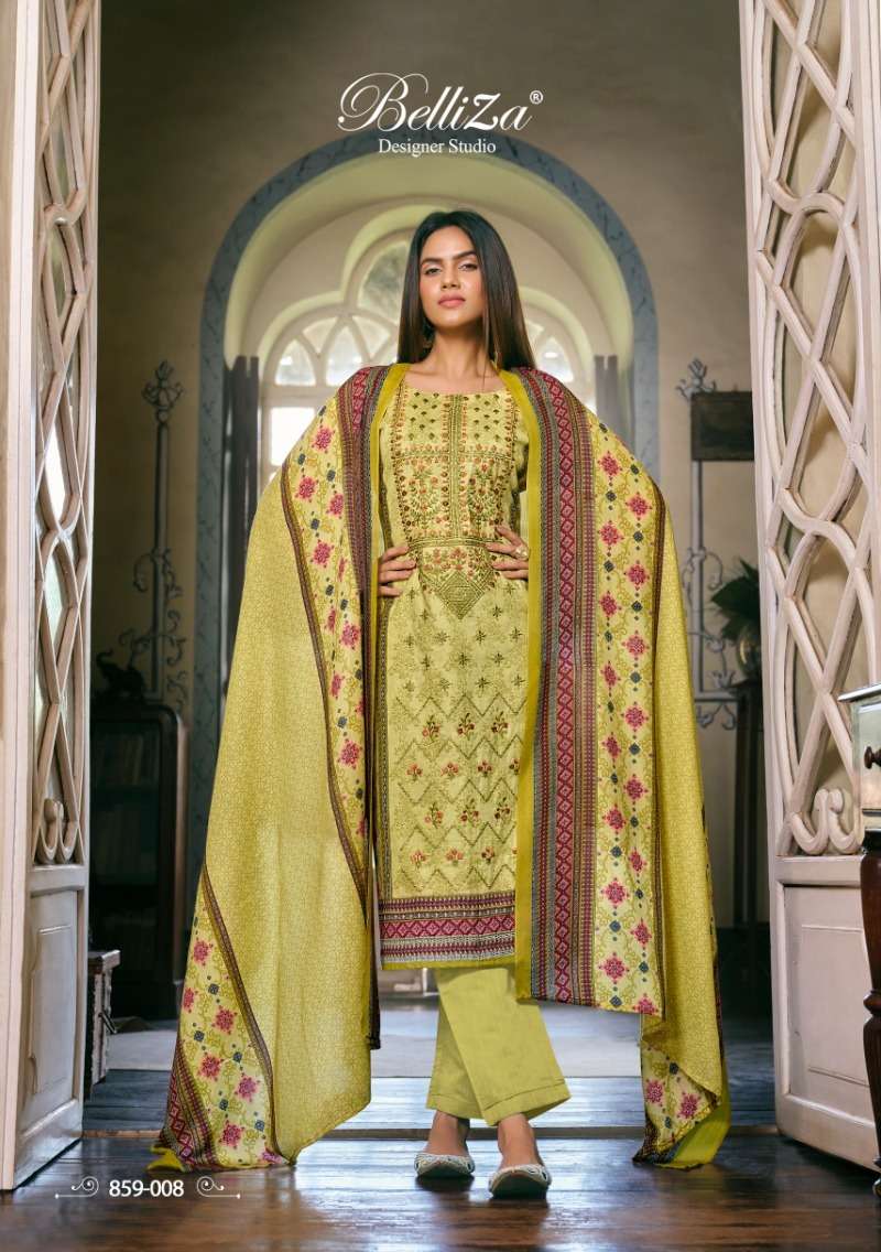 Belliza Bin Saeed Pure Cotton Dress Material Wholesale catalog