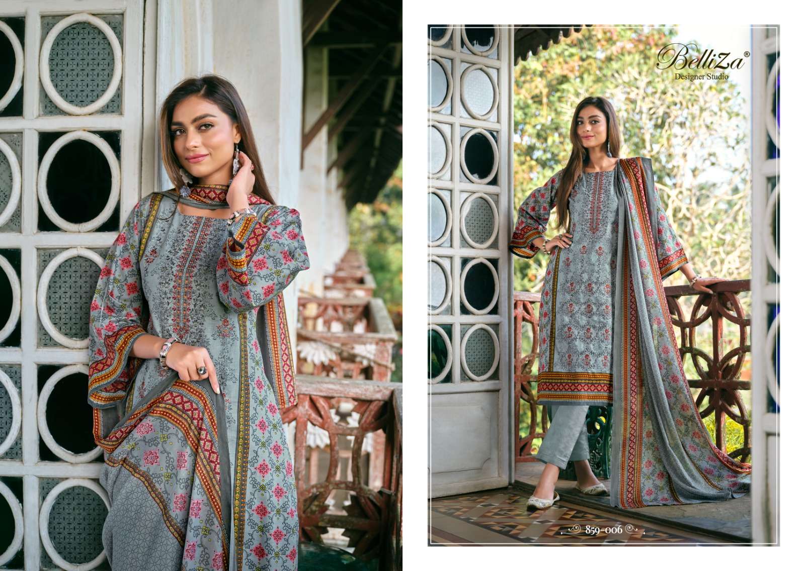 Belliza Bin Saeed Pure Cotton Dress Material Wholesale catalog