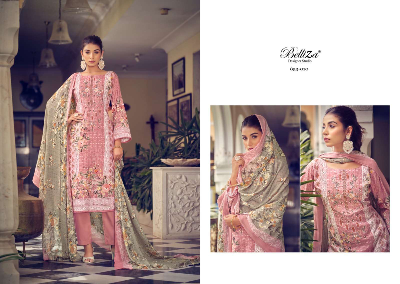 Belliza Designer Studio Naira Vol 23 Cotton Salwar Suit Wholesale catalog