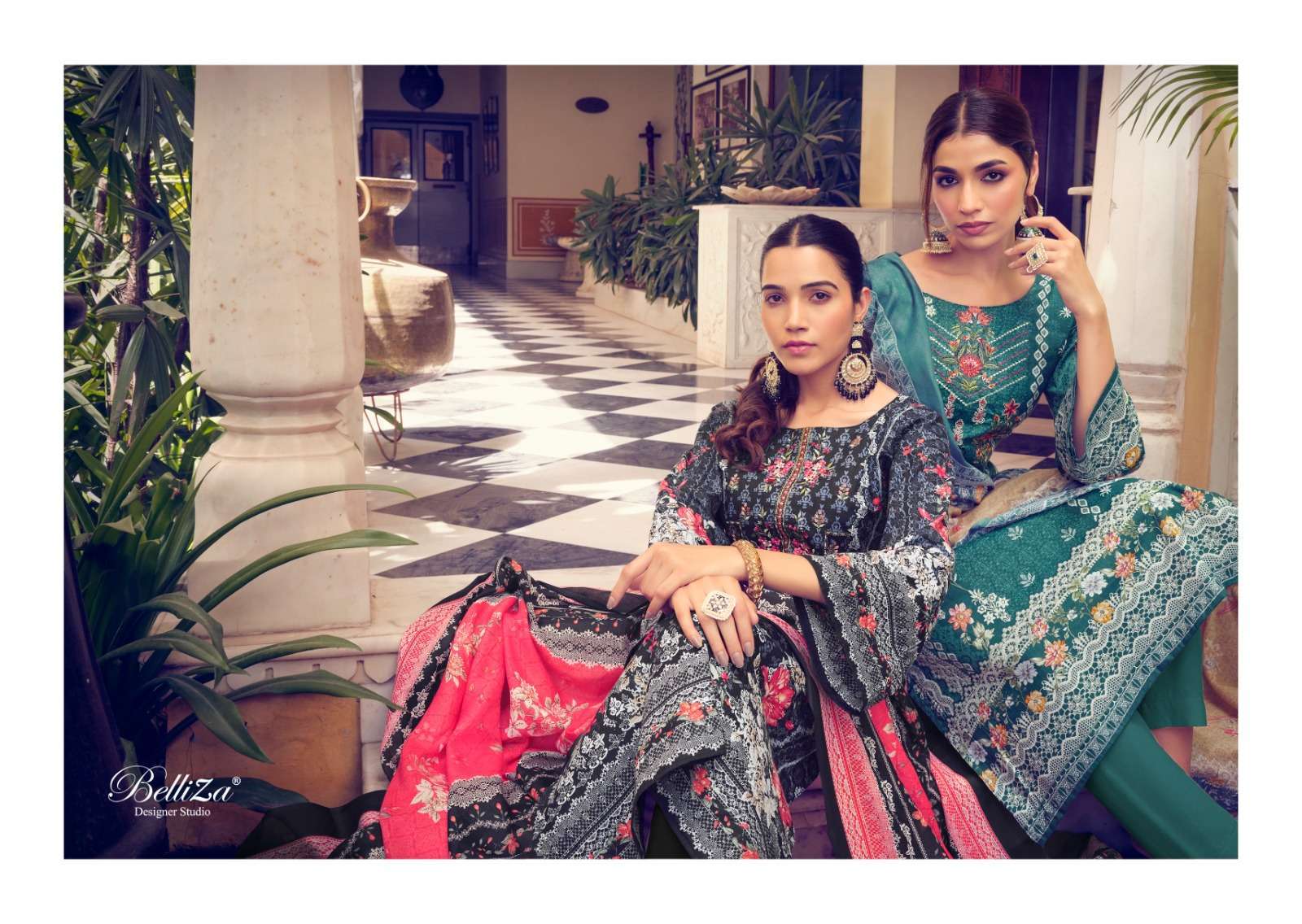 Belliza Designer Studio Naira Vol 23 Cotton Salwar Suit Wholesale catalog